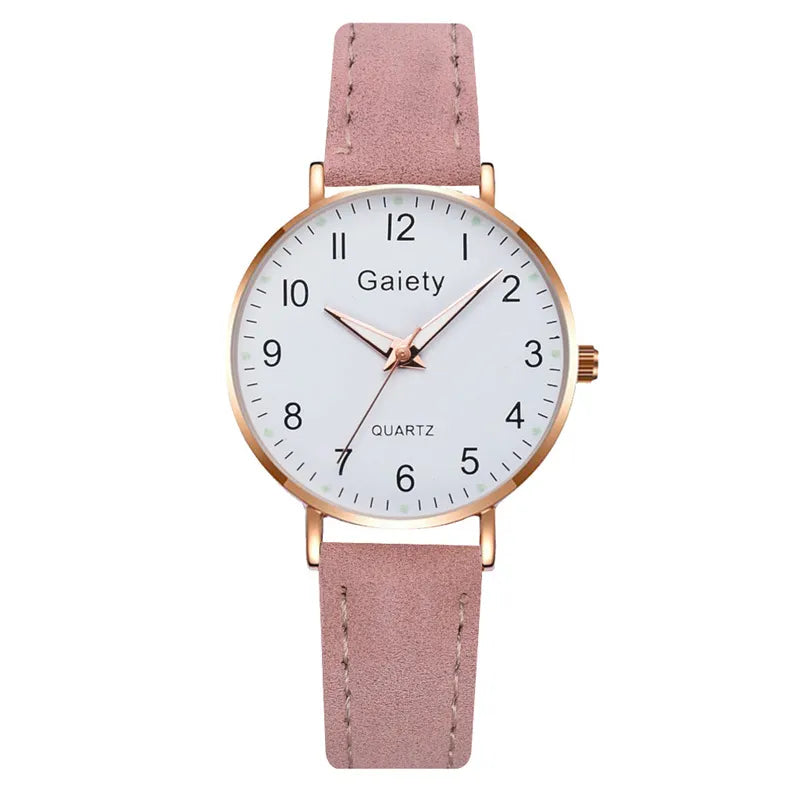 Luxury Women Quartz Watch Bracelet Set Girls Gift Fashion Watch Student Trendy with Bracelet for Womens